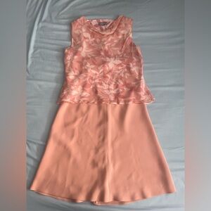 Kate Hill Pink Floral Kids Dress